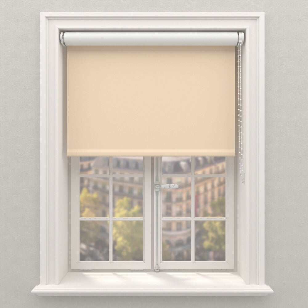 COCOON, Store Enrouleur Occultant, Tissu raffiné, Coloris Beige avec ...