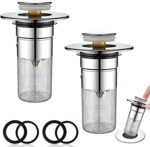Évacuation De Sol Anti-blocage En Inox Pour Balcon – 110 Mm, Plat, Design Sobre