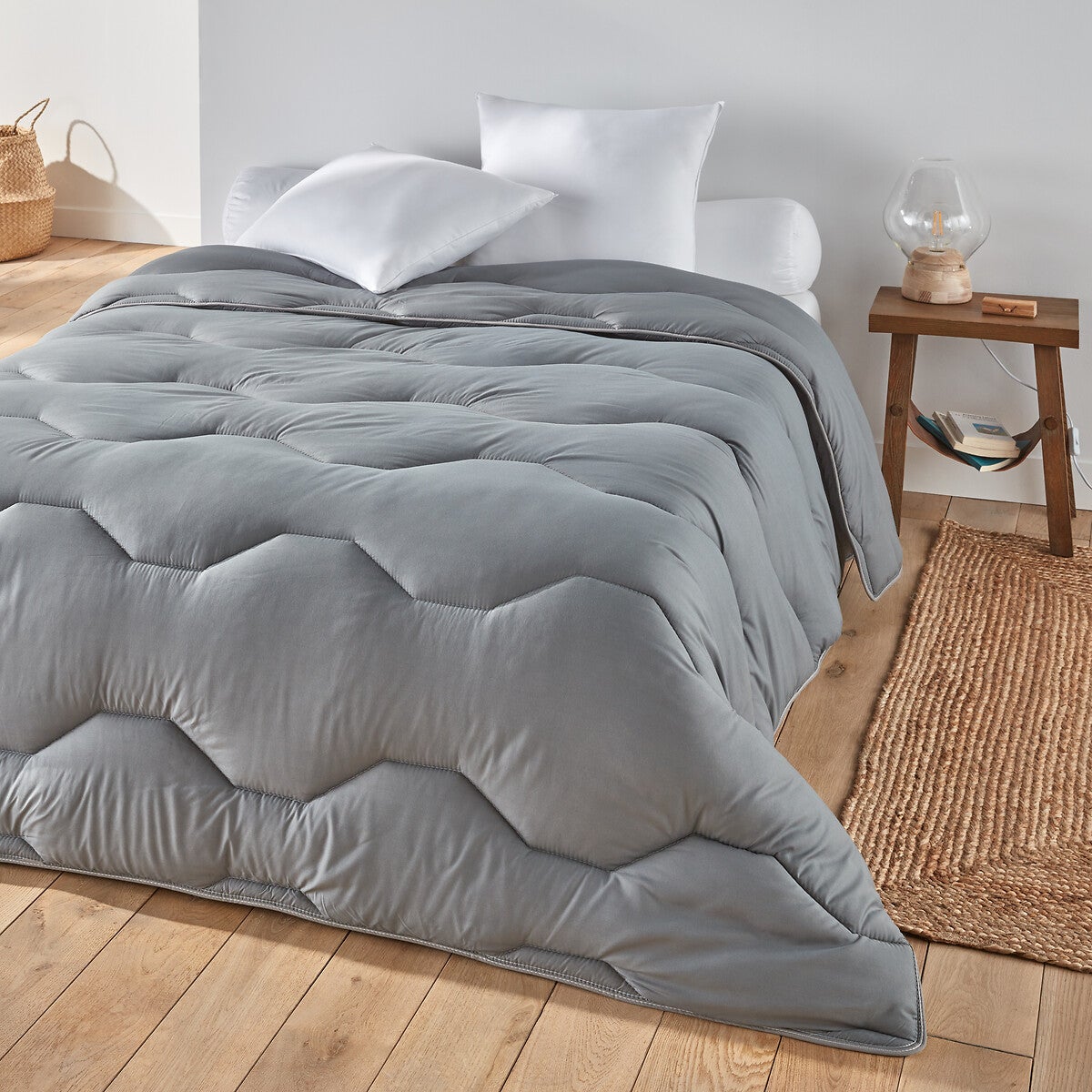 Couette D'hiver Caleffi Anice – 260x265 Cm, Rembourrage Polyester 300 G/m², Microfibre Douce