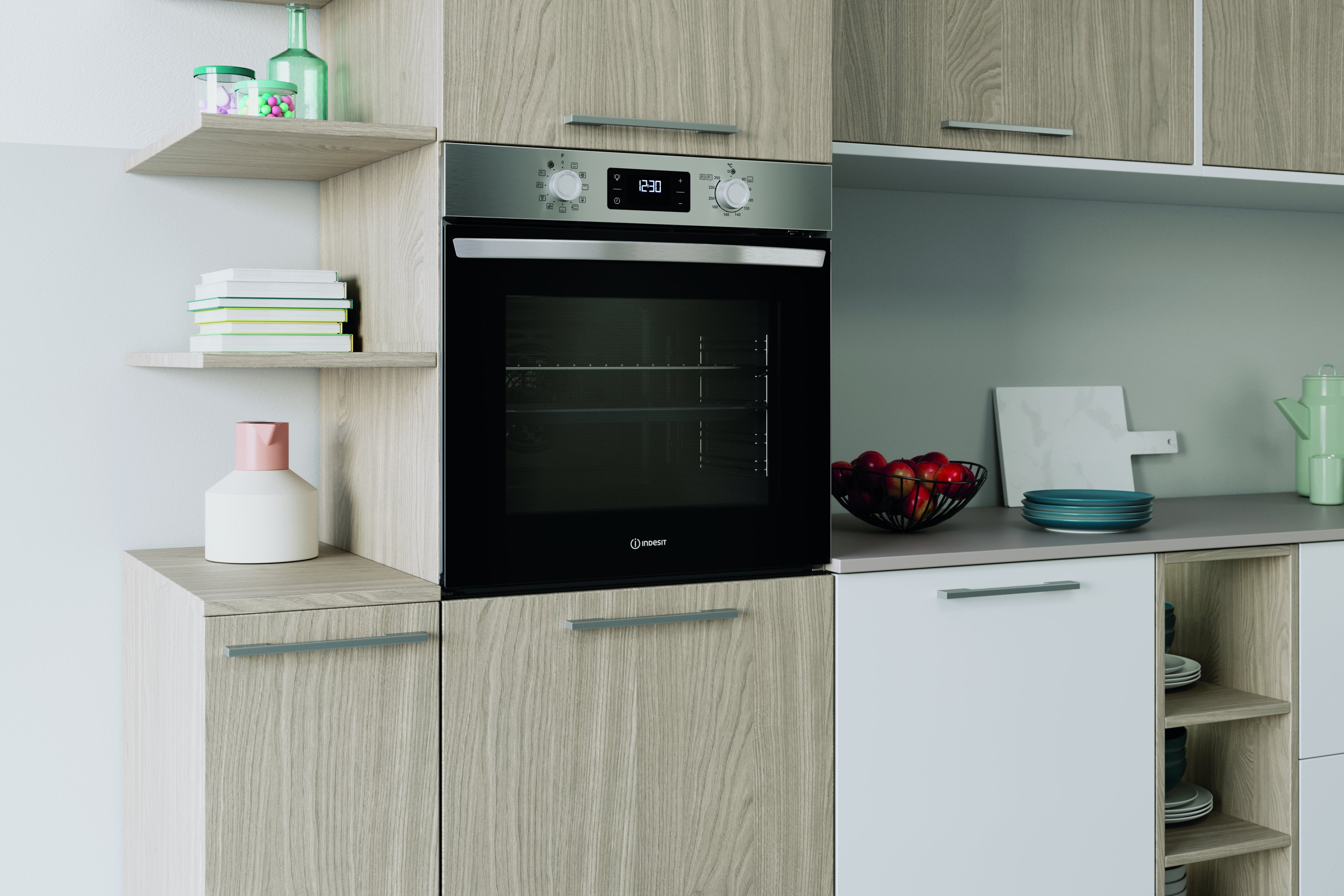 Indesit IO 278P X 71 L Acier inoxydable - 6