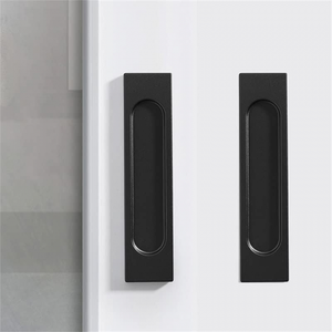 Maniglia Per Porta Scorrevole In Lega Alluminio - 200mm, Bianco, Per Armadi E Garage - Foto 9