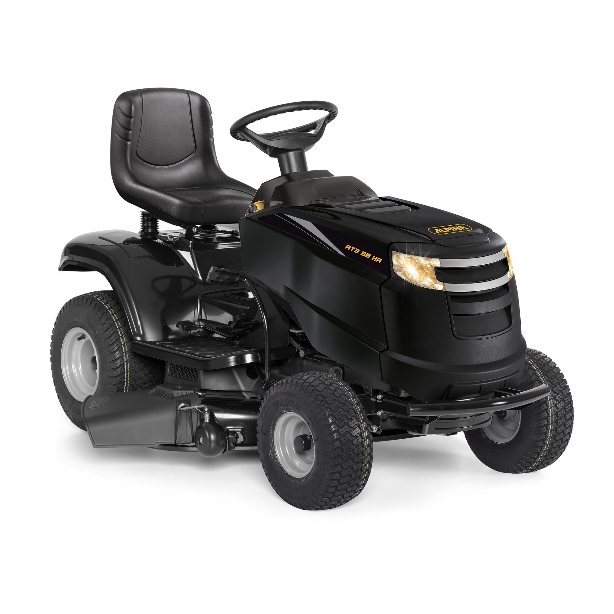 ALPINA AT4 98 HA Petrol Garden Tractor - 432cc STIGA Engine 98cm Deck ...