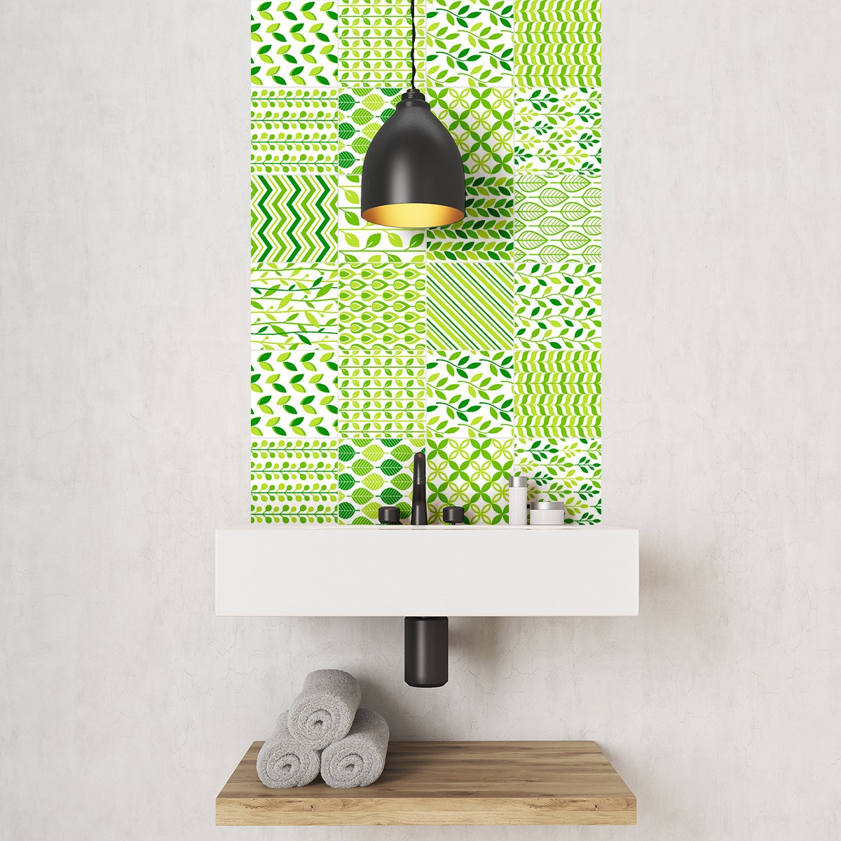 9 adesivo piastrelle etnico Baguio - Sticker adesivo - adesivi murali - 9stickers15x15cm - 4