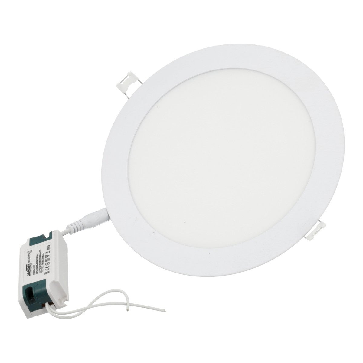 Downlight led 15W Cool White 6000K okrągły biały wpuszczany biały