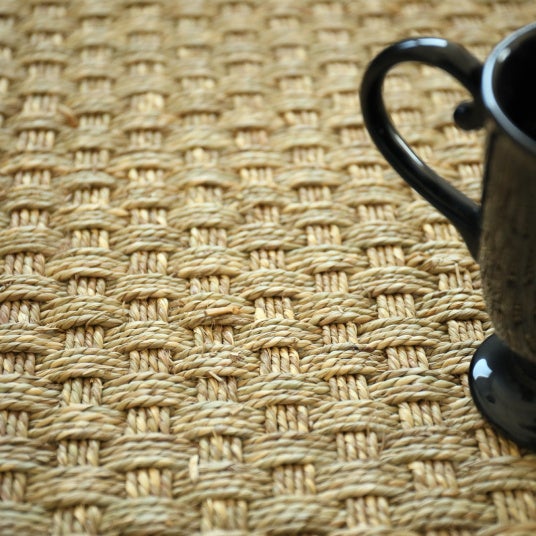 Jonc de mer - Paro - Fin Natté 4x4 - Rouleau de 4m x 3m - 4