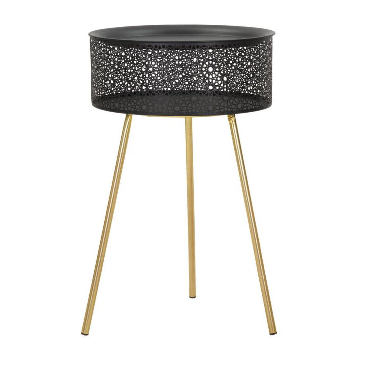 Stolik Kawowy Loire, Metal, Czarny, Seven Design