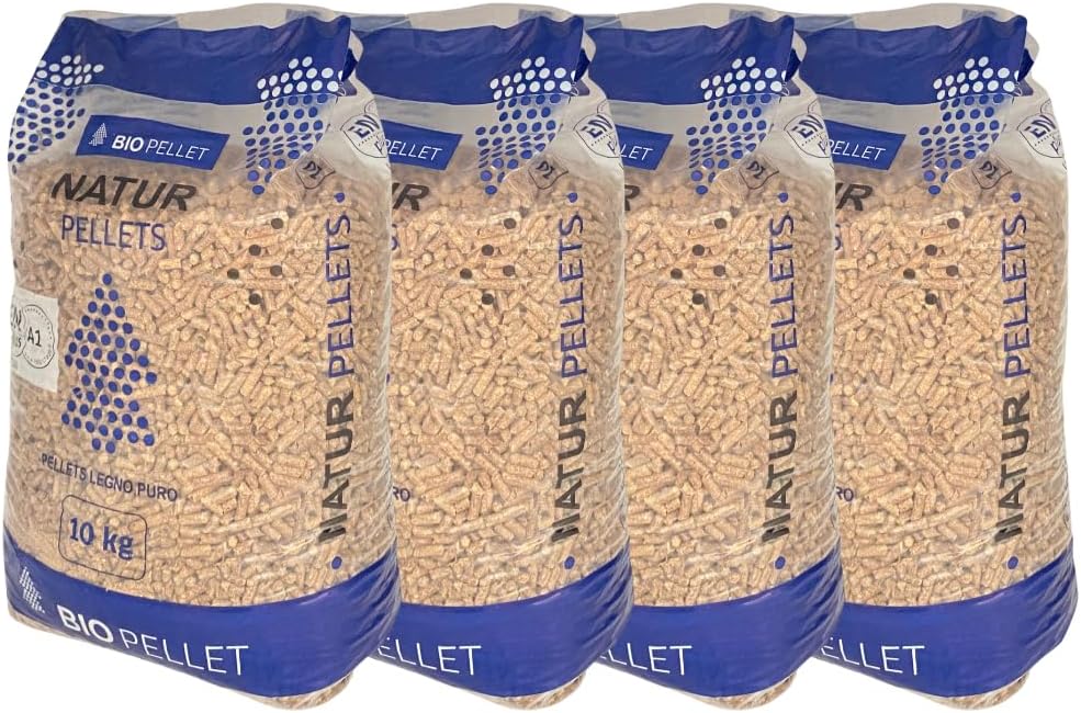 Pellet BIANCO HOLZ In Abete ENplus A1 15 Kg - 70 Sacchi Di 15kg