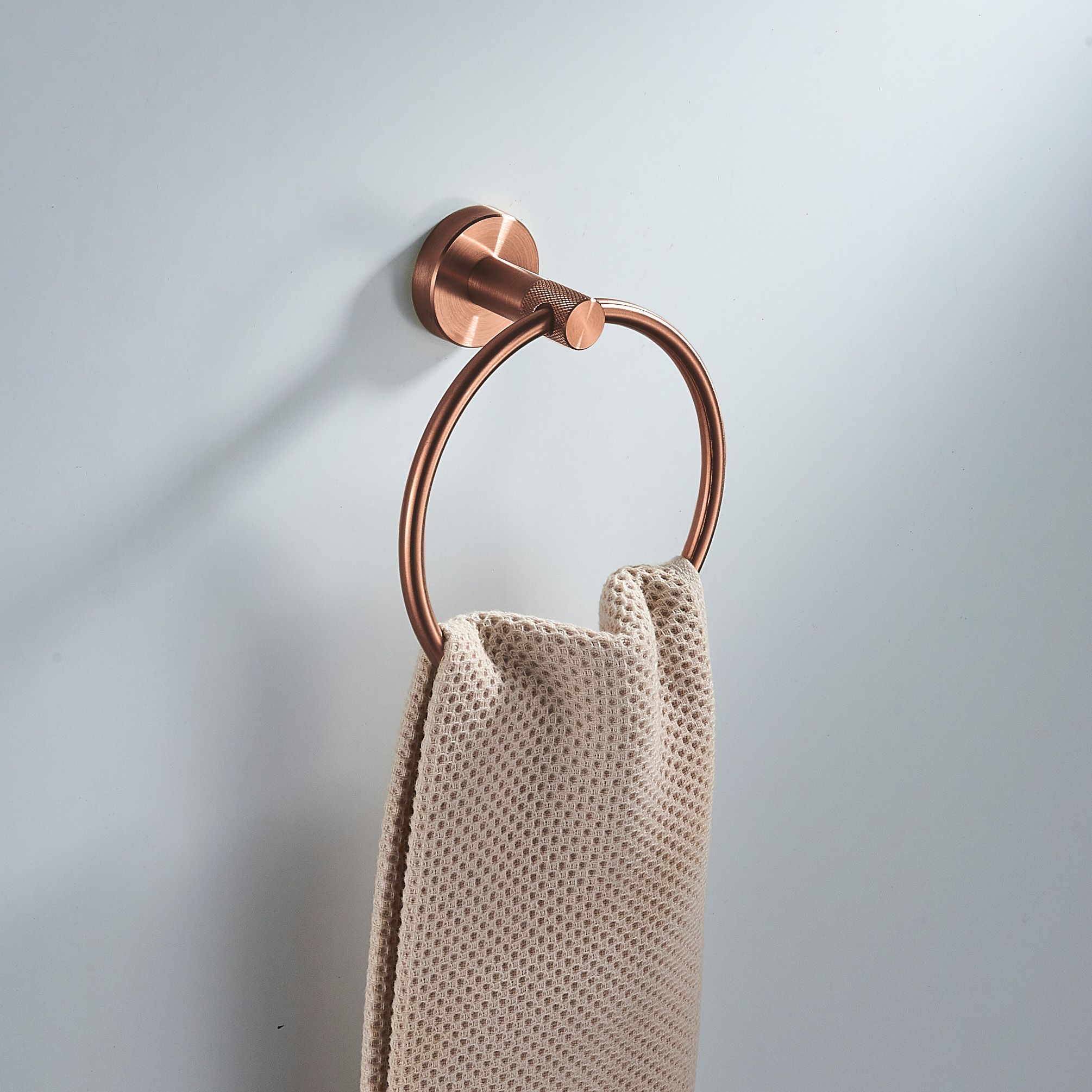 Wieszak łazienkowy RING 6610 Modern Miedź Szczotkowana - 2