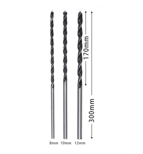 Punta Da Trapano Elicoidale Per Legno Mm. 10x315 Stella Bianca - Foto 8