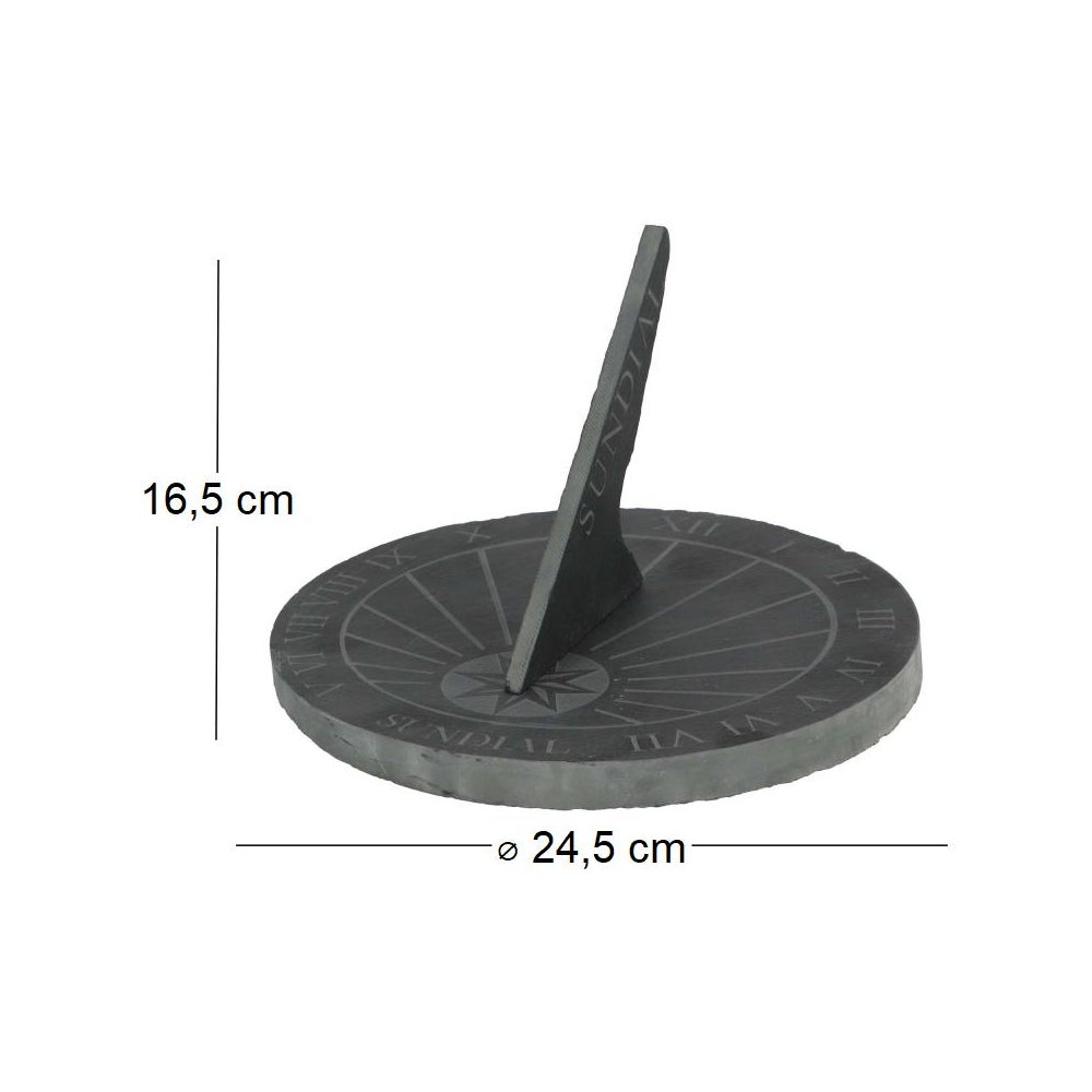 Cadran Solaire - Schiste - Décoration de jardin - 3