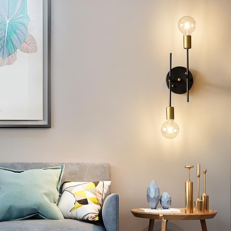 Lustre Moderne, Lumières E27 Plafonnier Industriel Vintage, Forme DIY Lampe de Plafond Vintage - 3