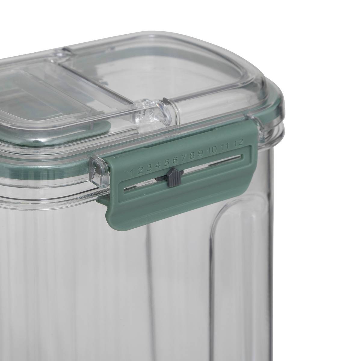 PUDEŁKO HERMETYCZNE Neo zielone wysokie 1,6L WSKAŹNIK DATY - 5