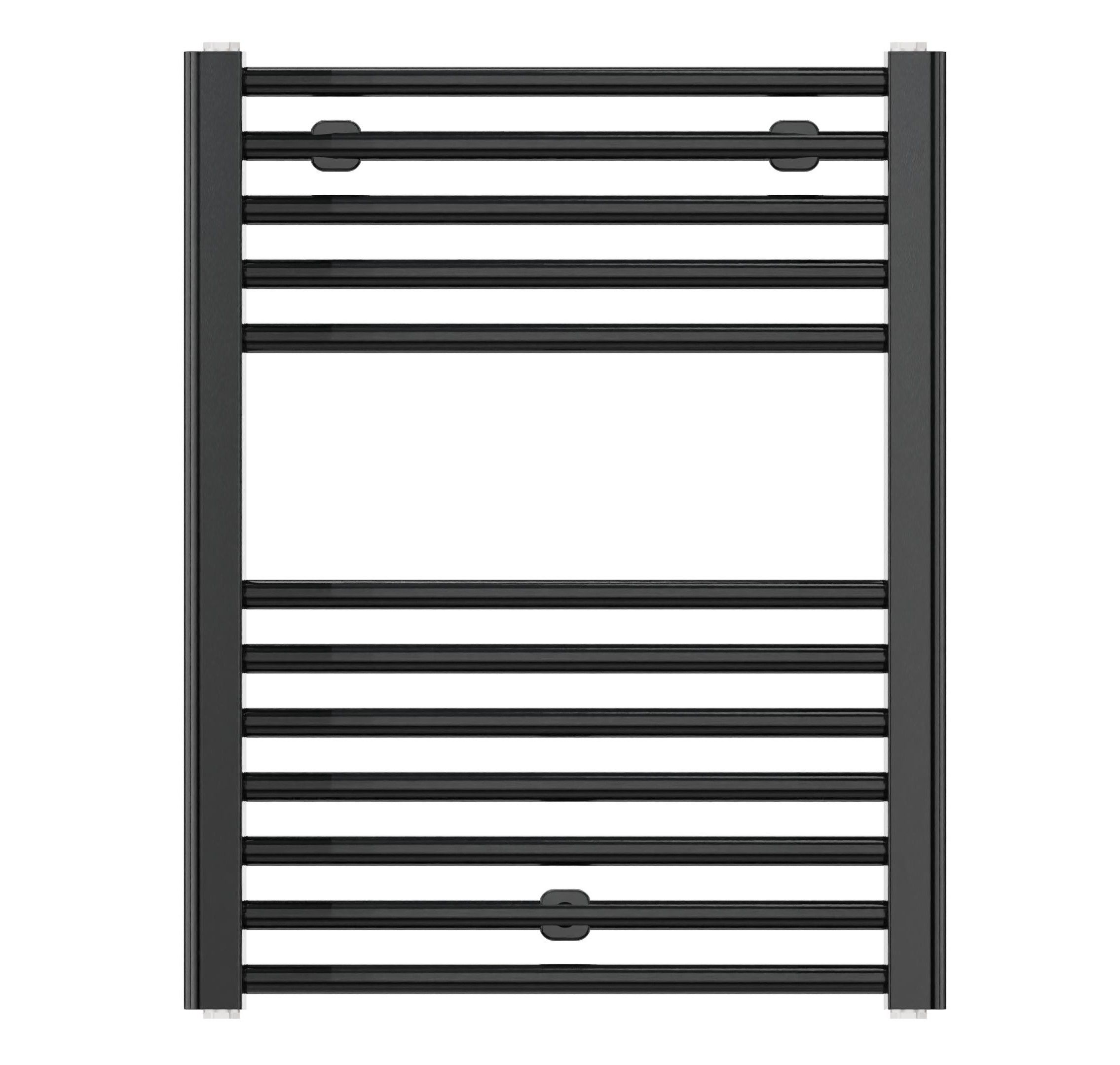 Grzejnik Basic G 62.8x50 cm Czarny 286W Roz 45cm 10 Bar LUXRAD