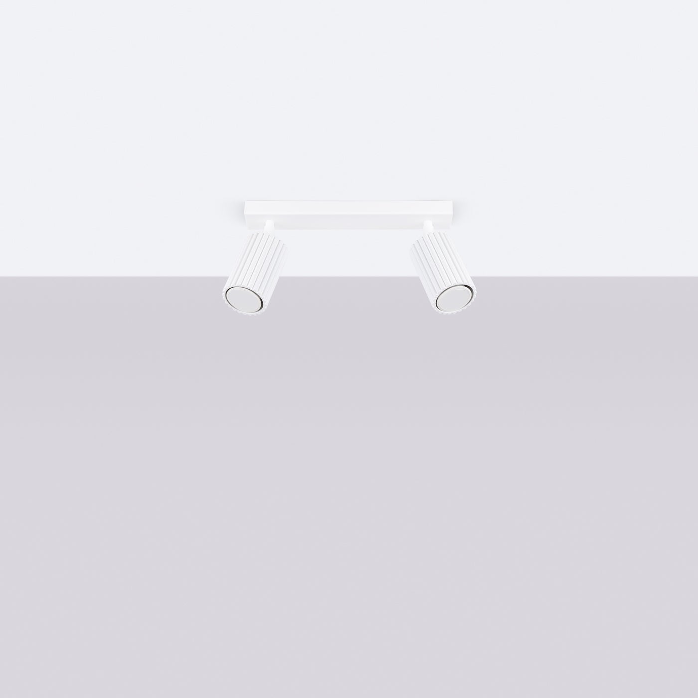 Plafon GLOOW 2 biały LED 4000K - 30x6.5x16.5cm Sollux