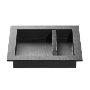 Nicchia doccia in acciaio inox, moderna organizer da parete