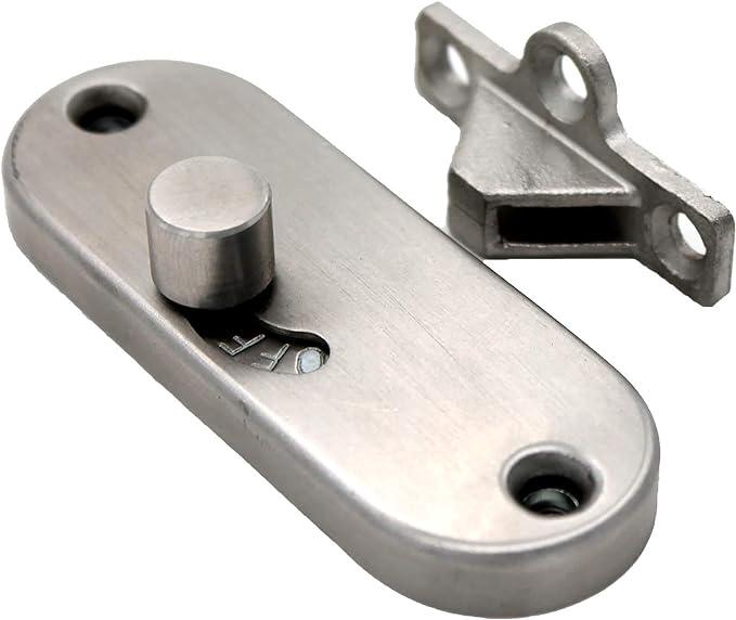 Verrou de porte coulissante à angle droit à 90 degrés - 4