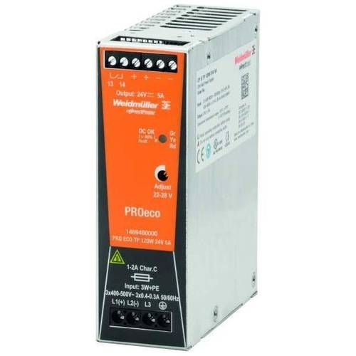 Alimentatore DIN Rail ReleyWell NDR-120-24 Da 120W - Perfetto Per Impianti Industriali
