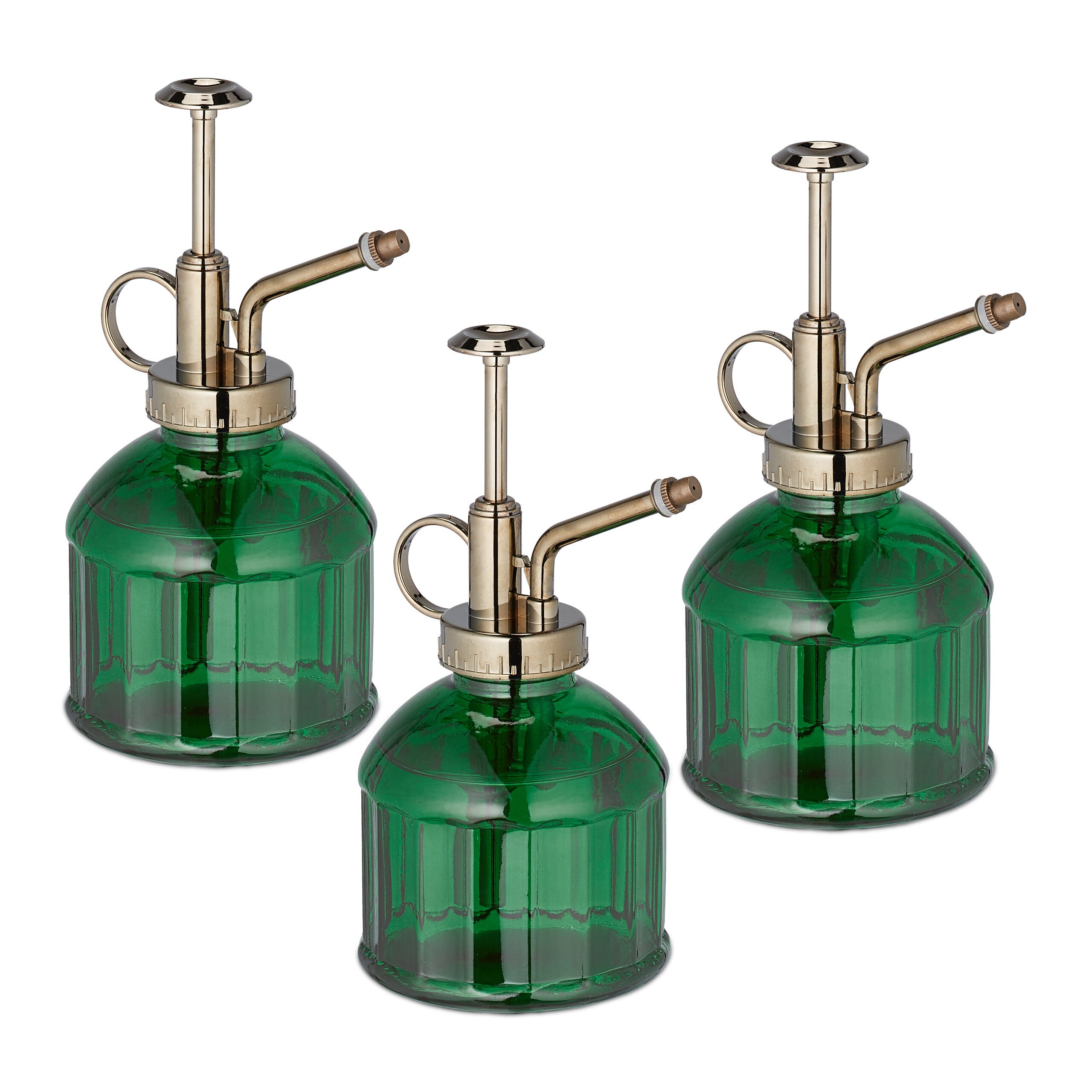 Lot De 3 Vaporisateurs D'eau Manuels Rechargeables Pearl - 75 Ml Chacun - Parfum G