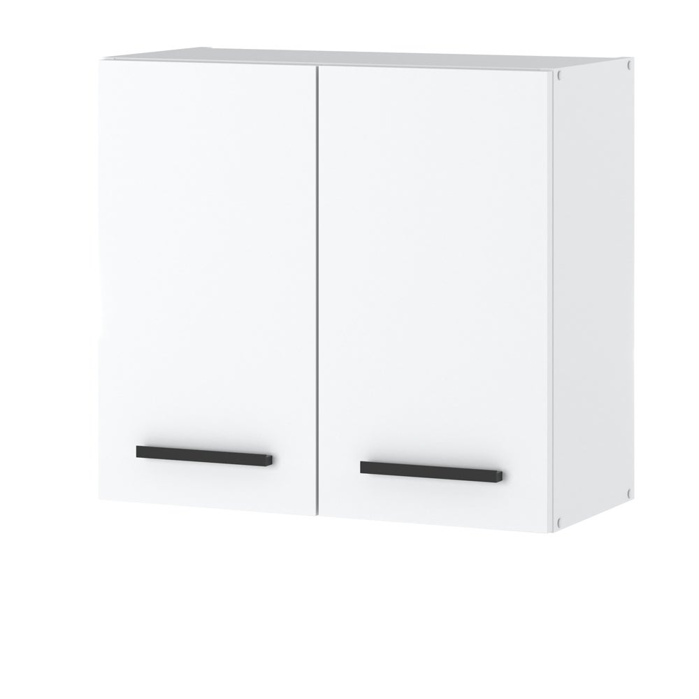Szafka kuchenna wisząca modułowa nowoczesna duża 80cm blande biała mat