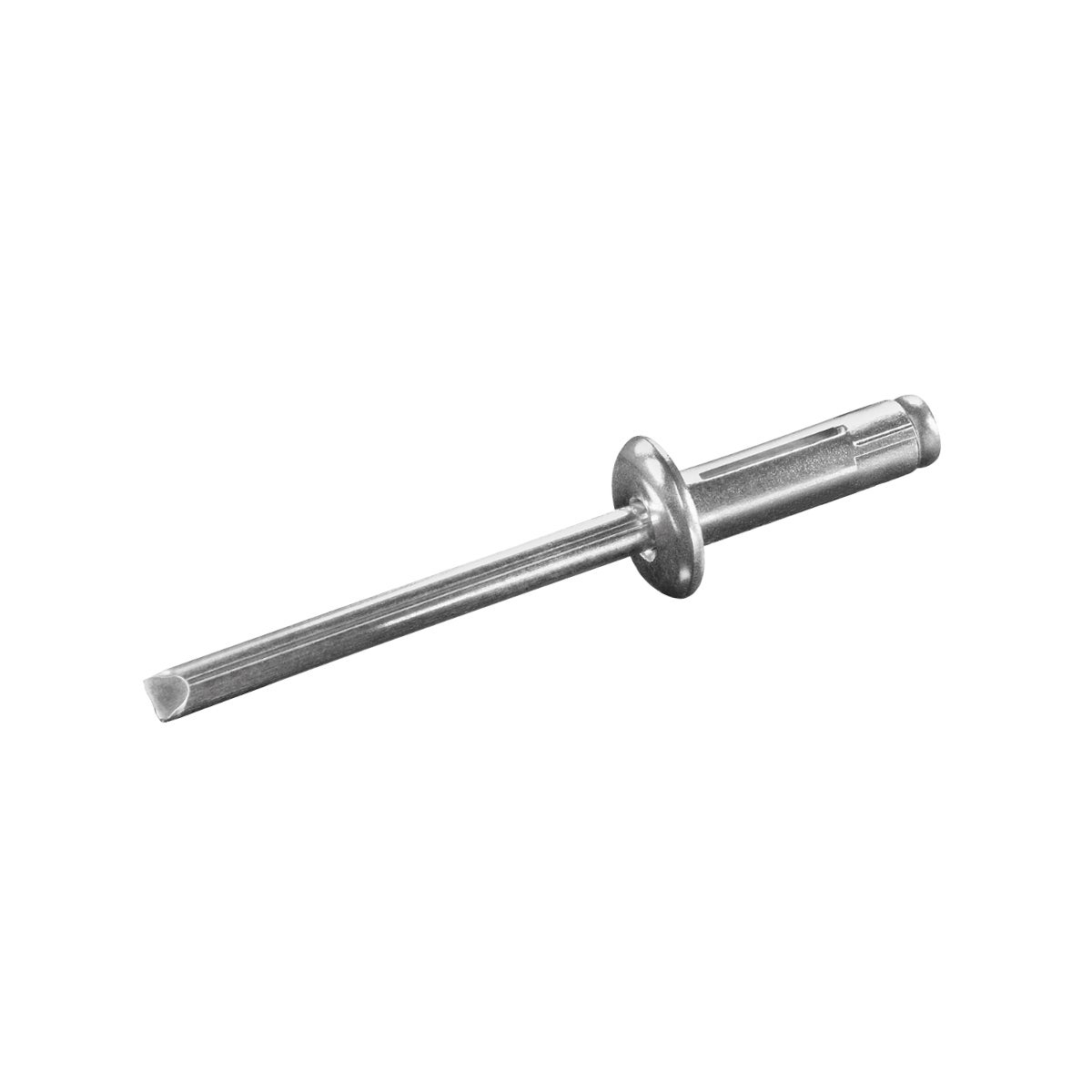 500 x Rivets triples 4,8 x 24,5 mm Aluminium AlMG 3 / 3,5 (5154 ...