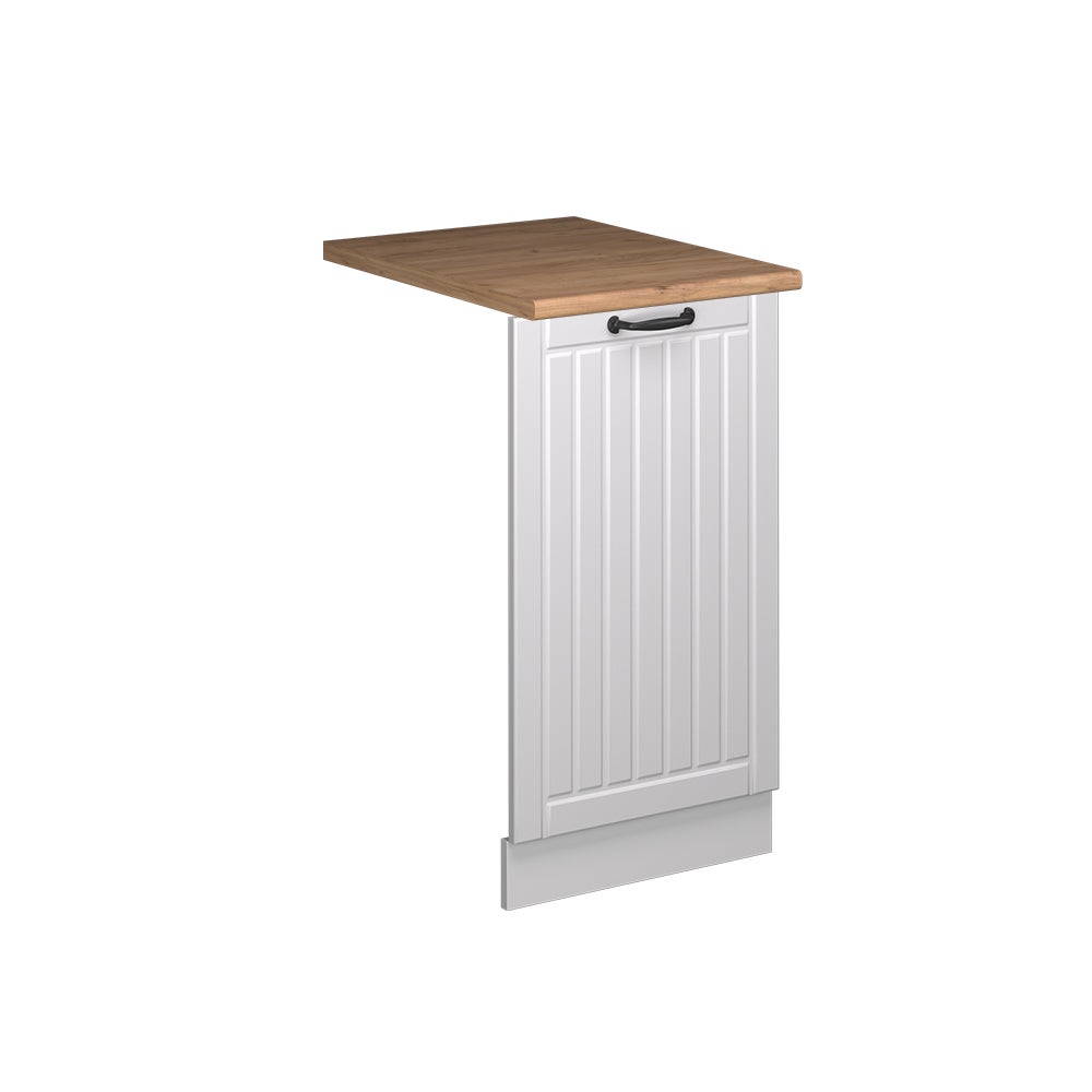 Vicco Panel przedni zmywarki Fame-Line, Biały domek wiejski, 45 cm , BP Dąb