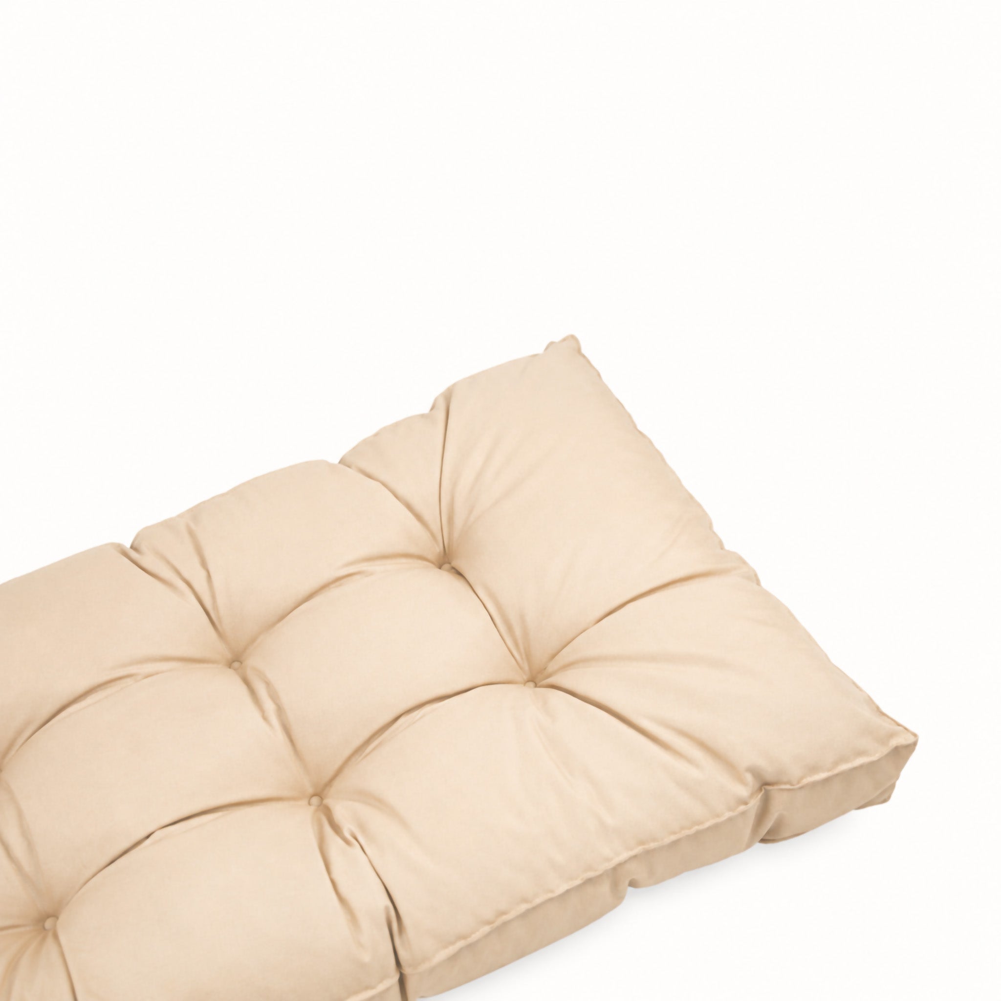 Coussins pour salon de jardin capitonné 100x50cm Beige - 8