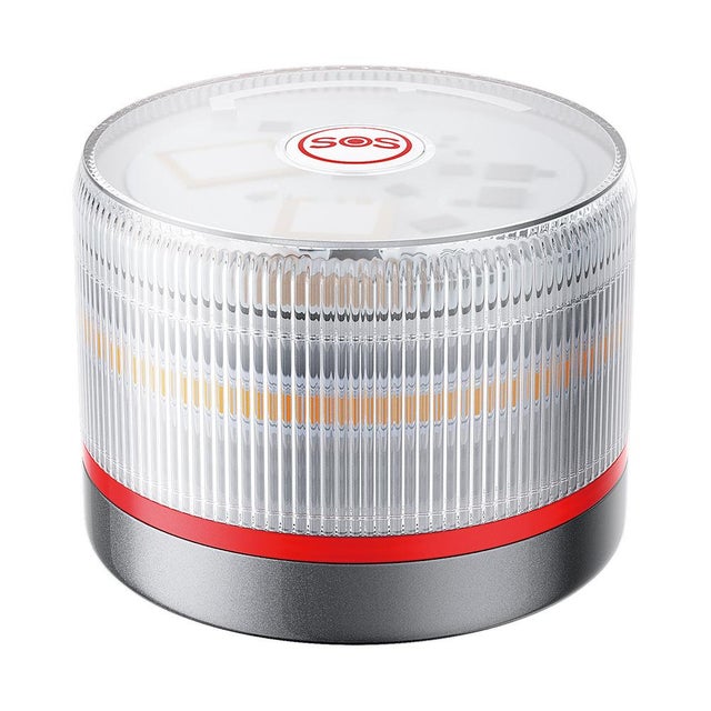 Señal de Emergencia Inteligente V16 DGT3.0 LED Amarillo Magnético 360° Alta Visibilidad 3h Autonomía Resistente Compacto