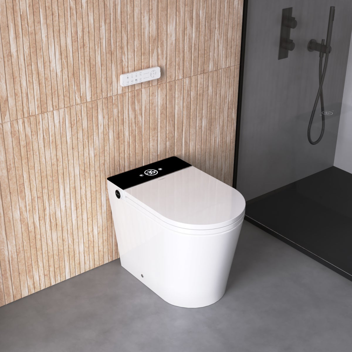 Godart Pack WC à Poser Sortie Horizontal, Fermée Non émaillée Element