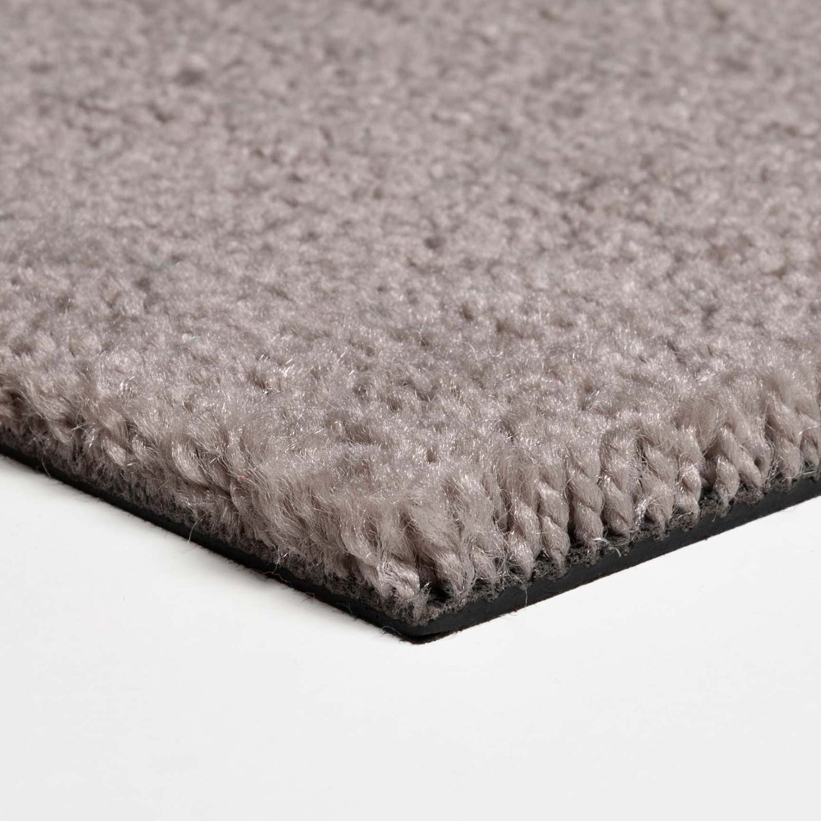 Dalle moquette plombante taupe, moquette 50X50 douce, revetement de sol pour chambre enfant, salon & plus - 2