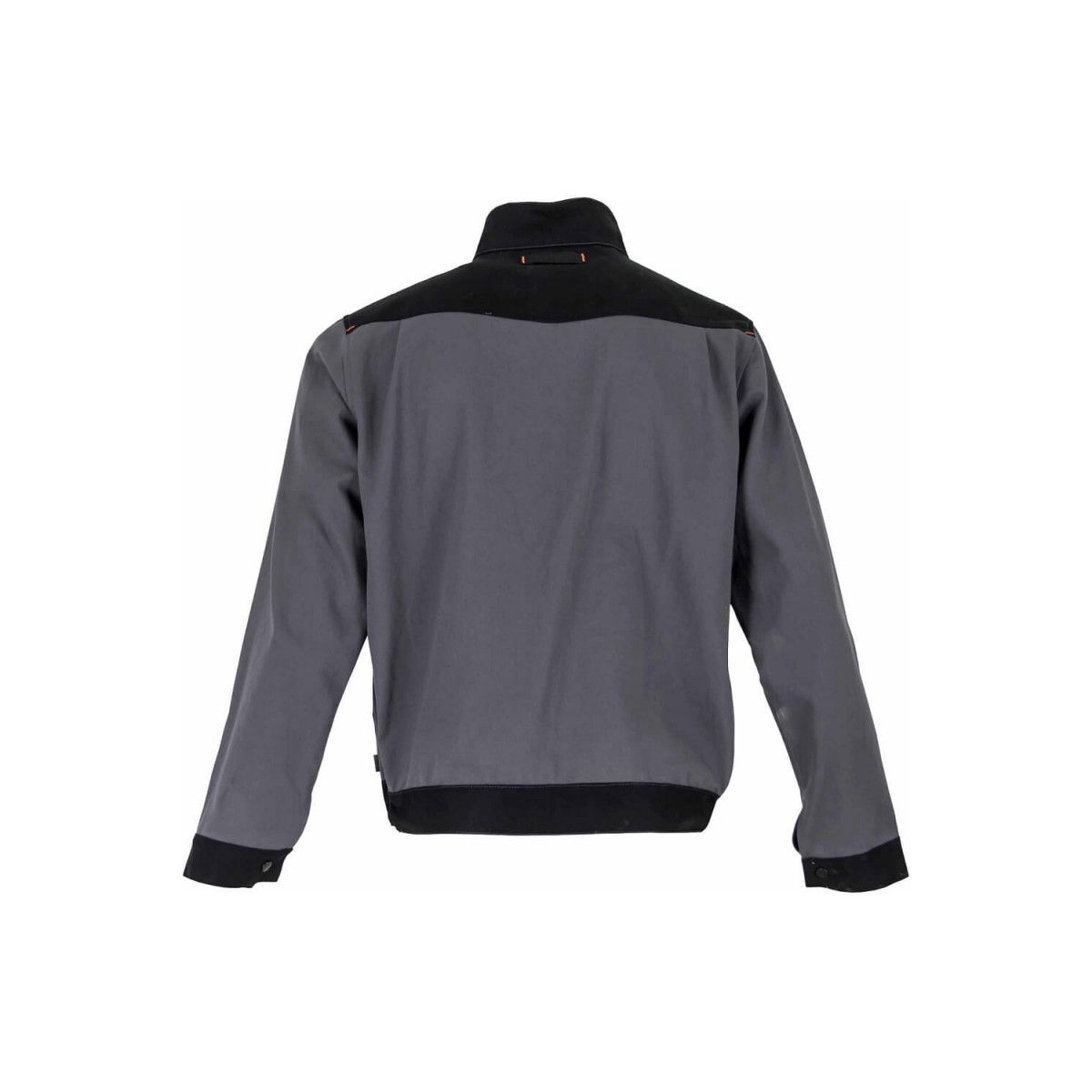 Veste de travail BRASURE bi-colore 100% coton Gris - LMA - Taille S - 2