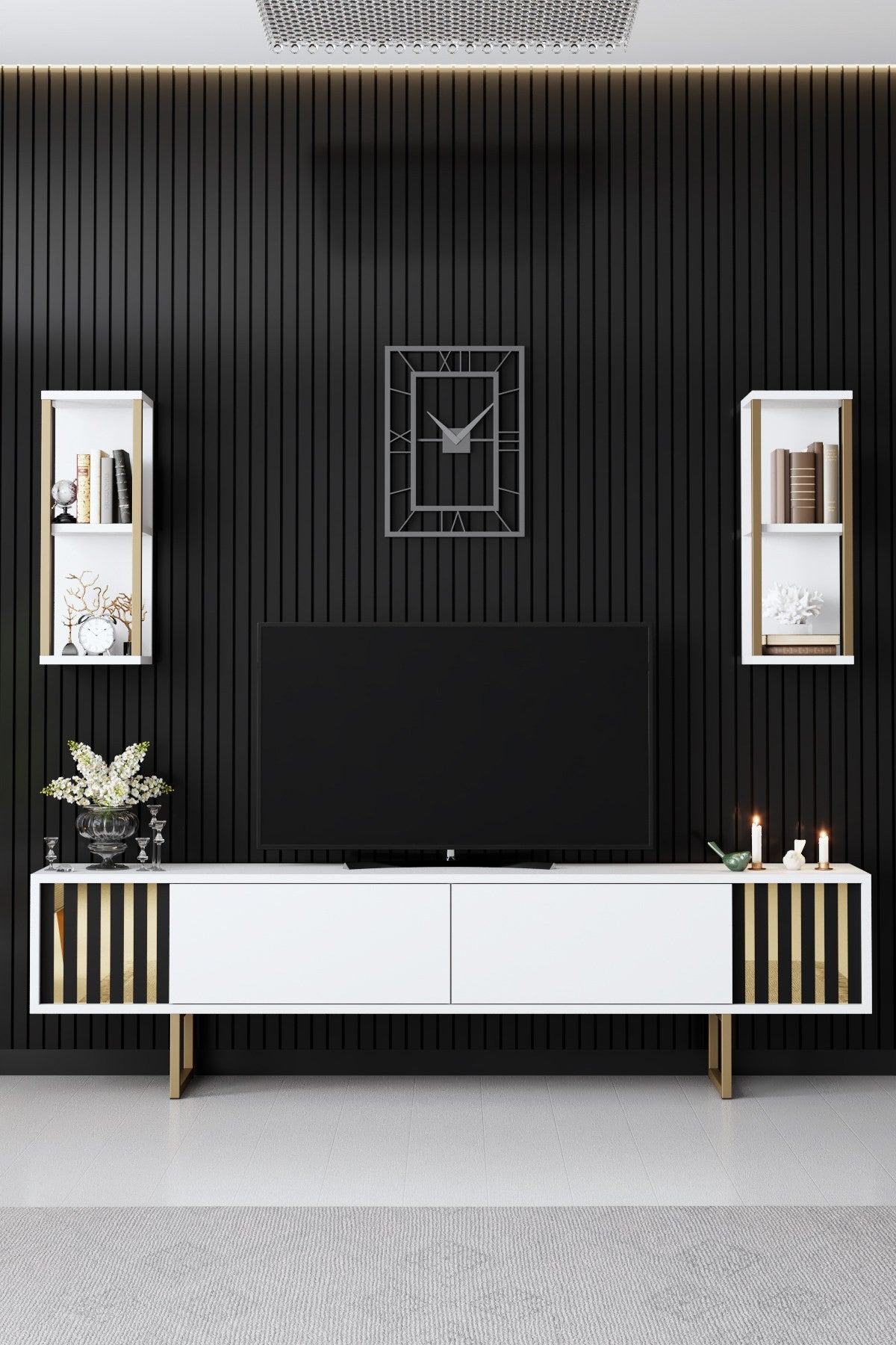 Mueble para la tele de madera 