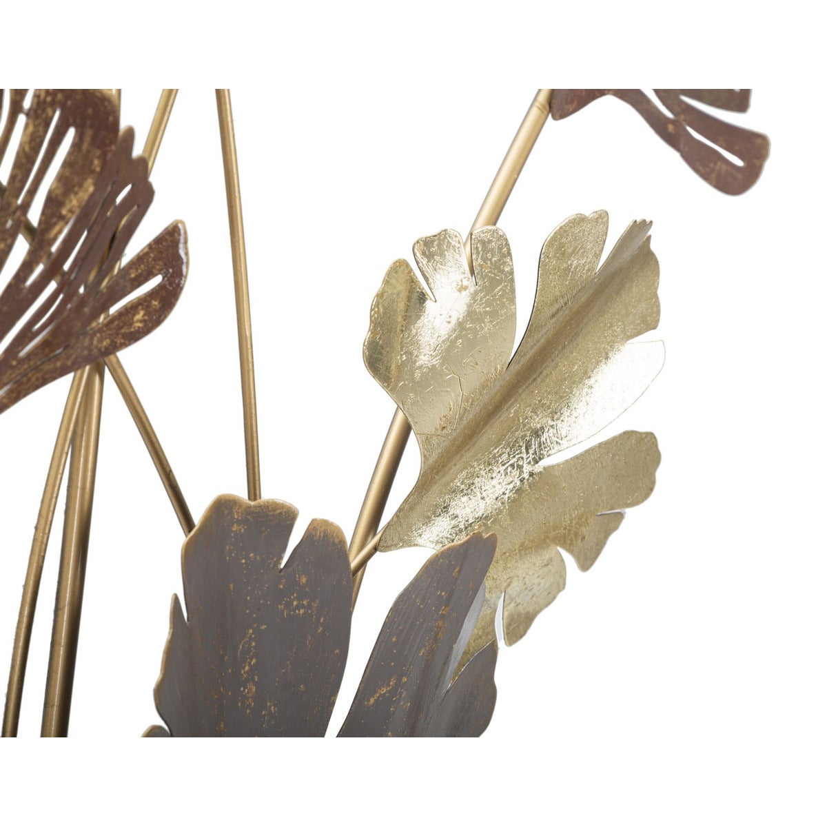 Décoration 3D en Métal Feuille 25, Métal, Multicouleur, Seven Design - 3