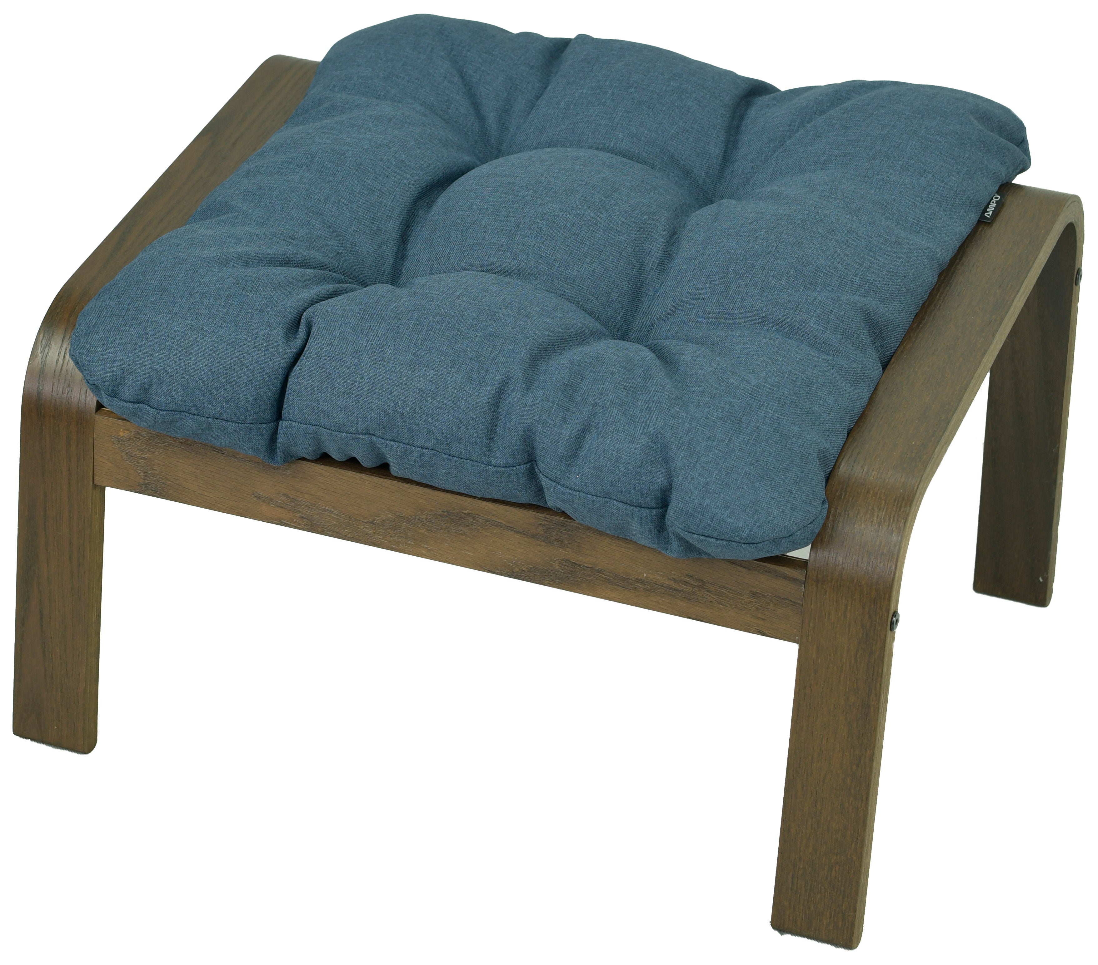 Poduszka na podnóżek do fotela POANG AMPO granatowy melanż 1 szt.