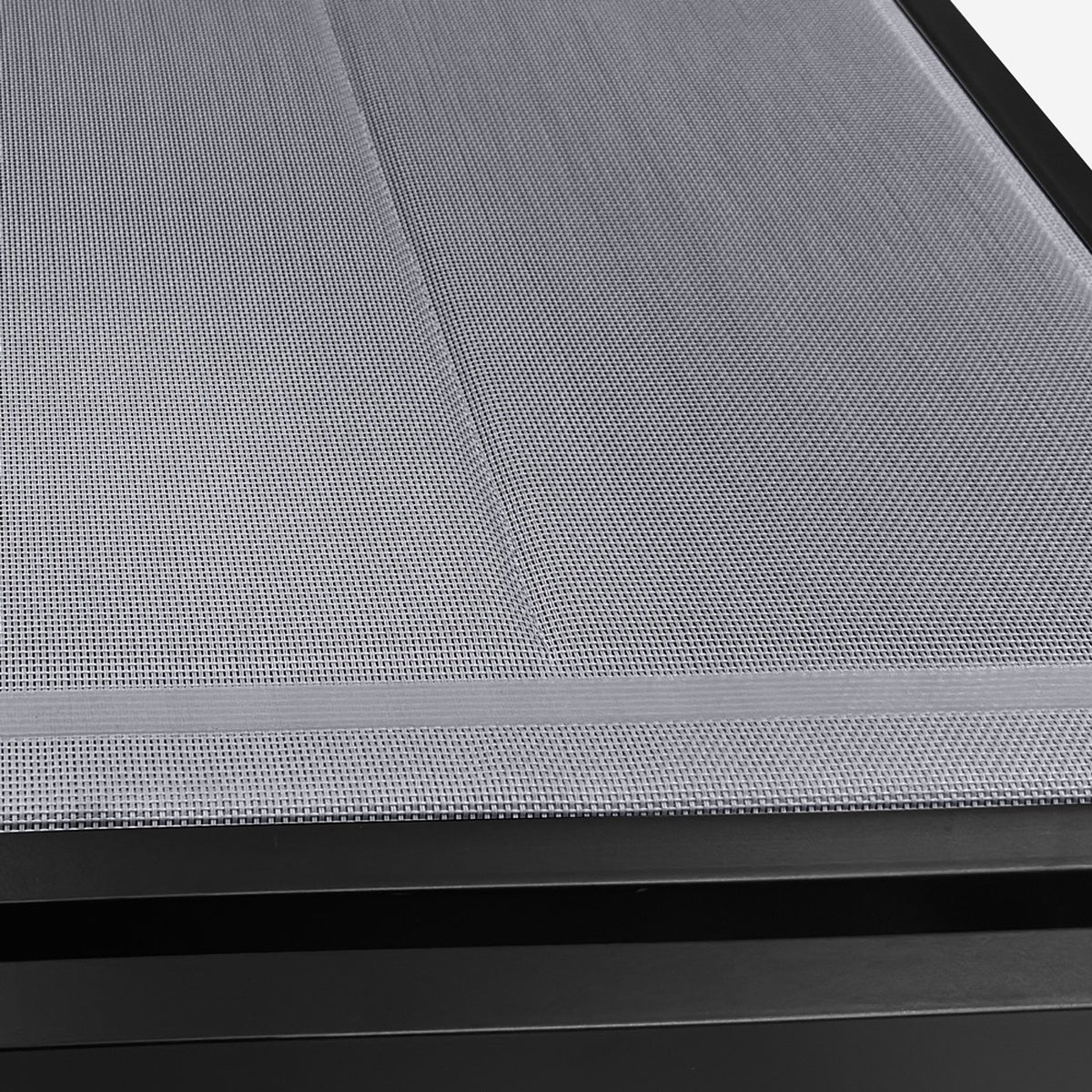 Stock 4 lettini prendisole da giardino piscina alluminio ruote Rimini - Grigio Scuro - 9