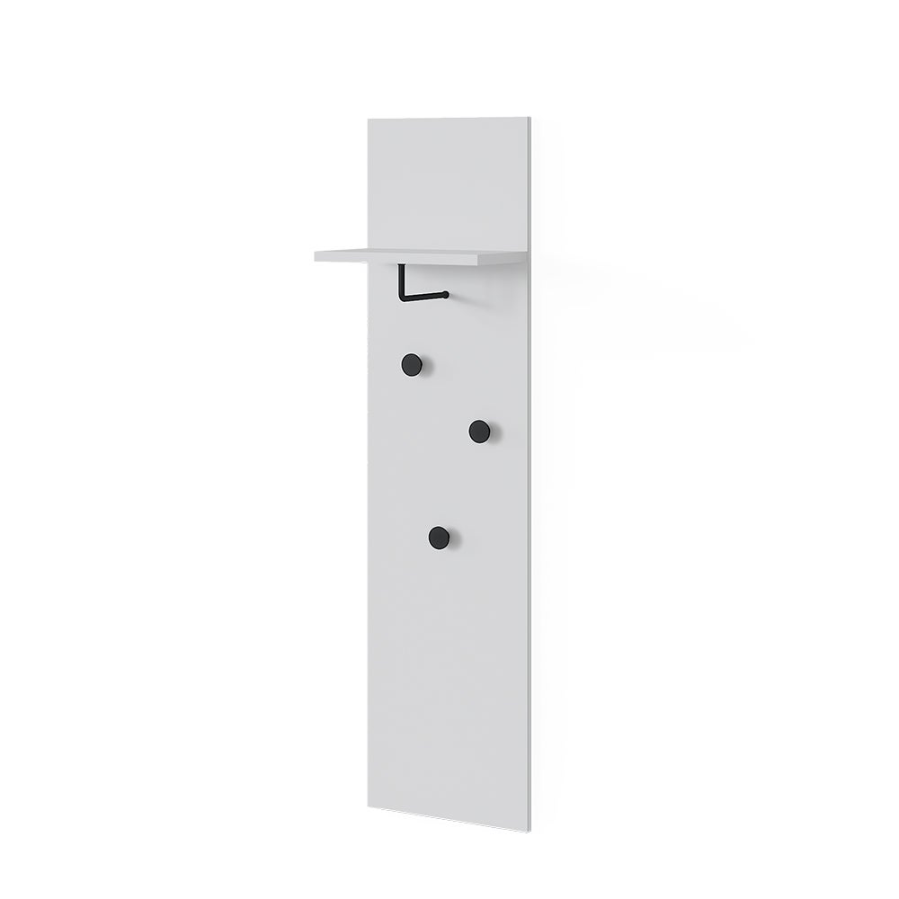 Porte-manteau Mural Eliza - Gris, Design élégant Pour Ton Entrée - 43x120cm