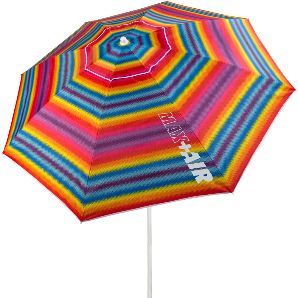 Parasol plażowy Aktive model Beach Windproof średnica 220 cm odporność na wiatr