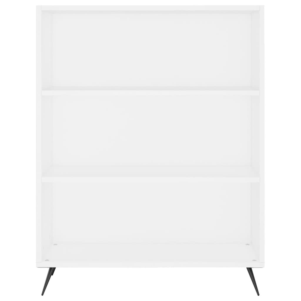 Bibliothèque pour Séjour en Bois Marron H. 90 x l. 32.5 x P. 69.5 cm - 4