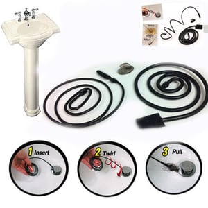 Hemobllo Kit De Tuyau De Vidange Flexible Pour Lavabo De Salle De Bain