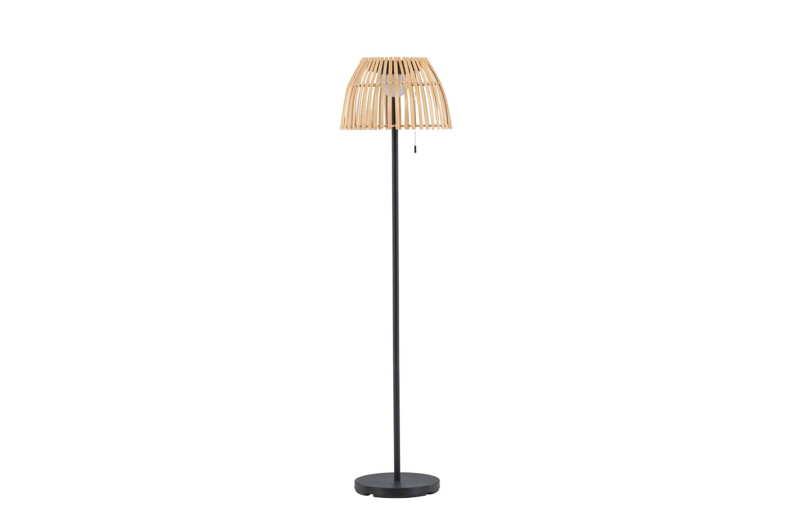 Mabis lampa podłogowa LED do użytku na zewnątrz 40x150x40cm brązowy.