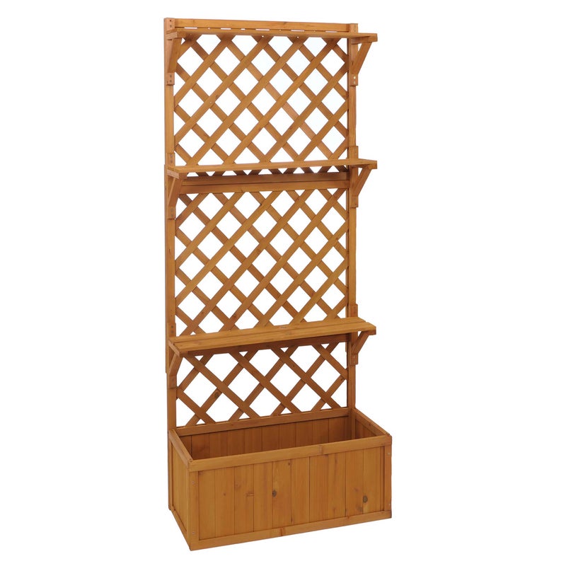 Podwyższona grządka HWC-P69, naturalne