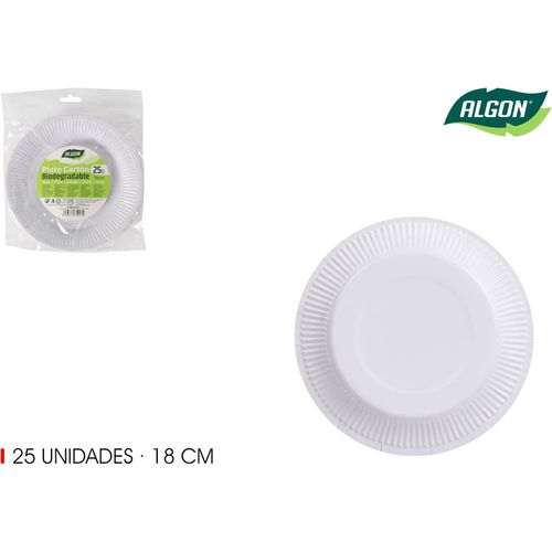 Anstore Piatti di cartone blu con punti dorati, set di stoviglie usa e getta da 200