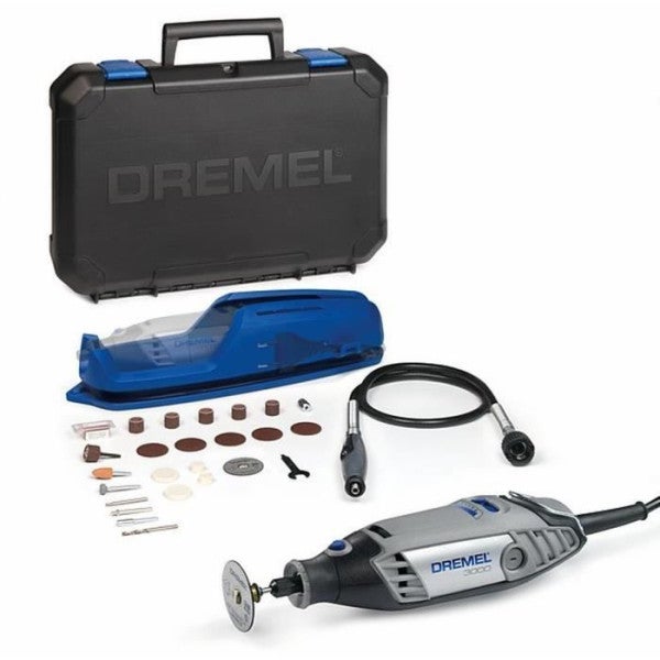 Outil multi usage Dremel 3000 1 25 130W 1 adaptation 25 accessoires Leroy Merlin