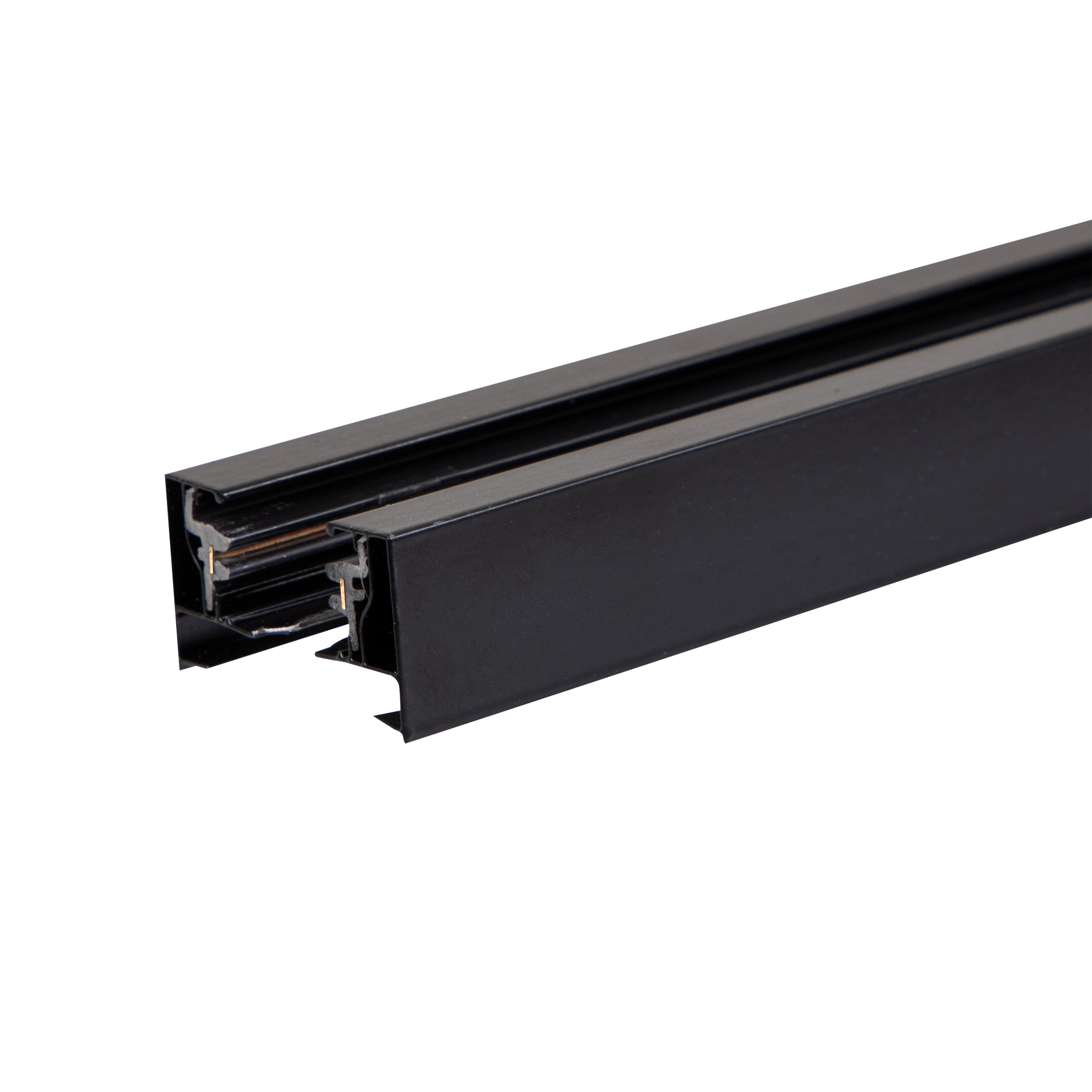 Szynoprzewód 1-fazowy 2m natynkowy IP20 szyna listwa aluminium czarny tracklight XUDO