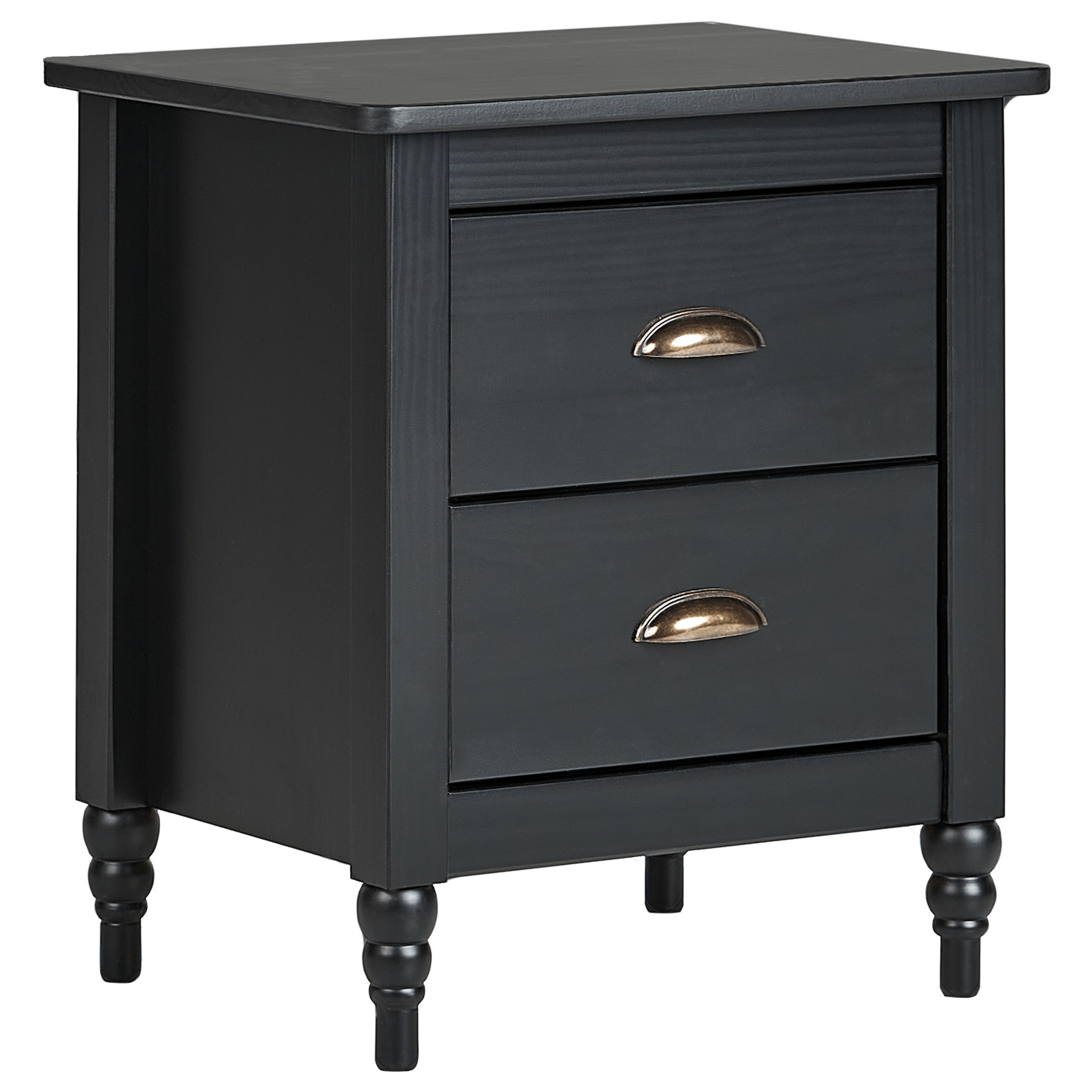 Beliani Mesa De Noche De 1 Cajón MONROE Blanco | Leroy Merlin