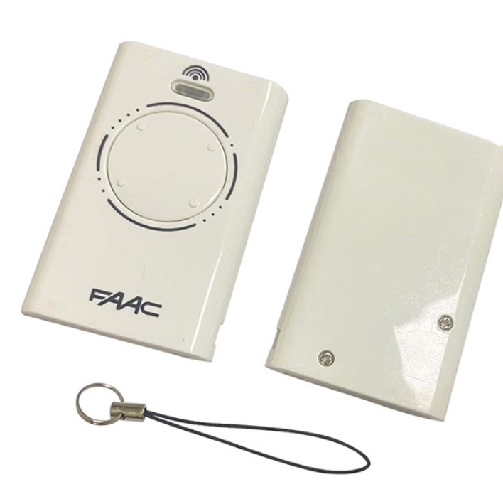 Lot de 2 télécommandes FAAC XT2 2 canaux 433 MHz Blanc Émetteur d'origine Rolling Code SLH LR - 787007 - 5