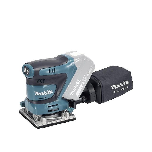 Makita DBO484Z DBO484Z Ponceuse vibrante sans fil sans batterie 18 V 102 x 112 mm Nombre d'accus fournis 0