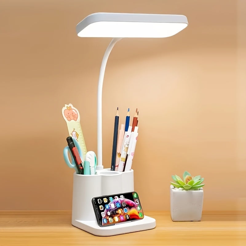 Lampada Da Comodino KALB A LED - Luce Notturna E Lettura Regolabile, Design Flessibile, Bianco