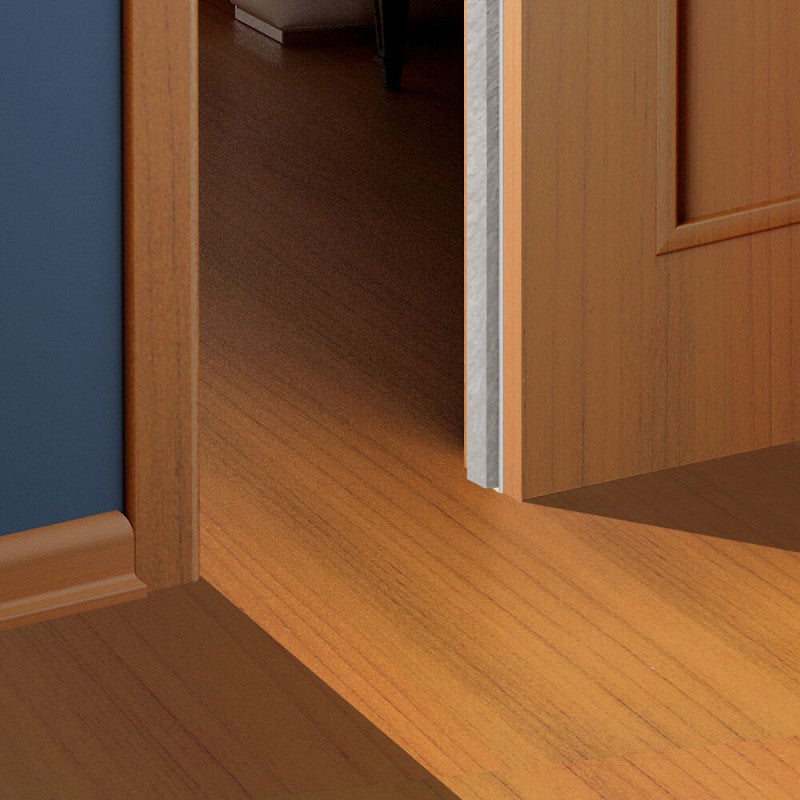 Joint brosse adhésif blanc hauteur 4 mm, longueur 11 m, largeur 4,8 mm - 2