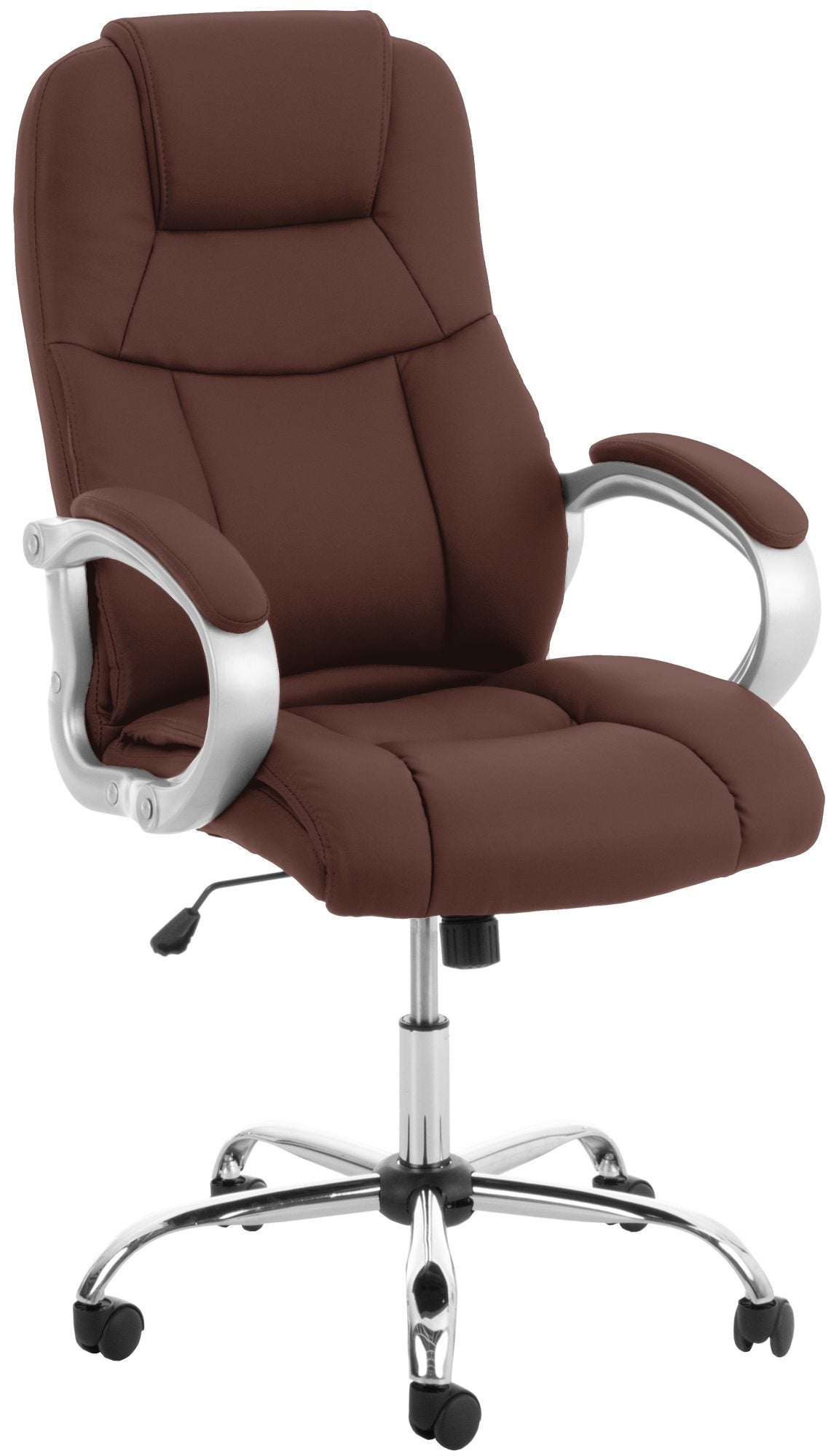 Silla de oficina BIG Apollo rojo burdeos | Leroy Merlin