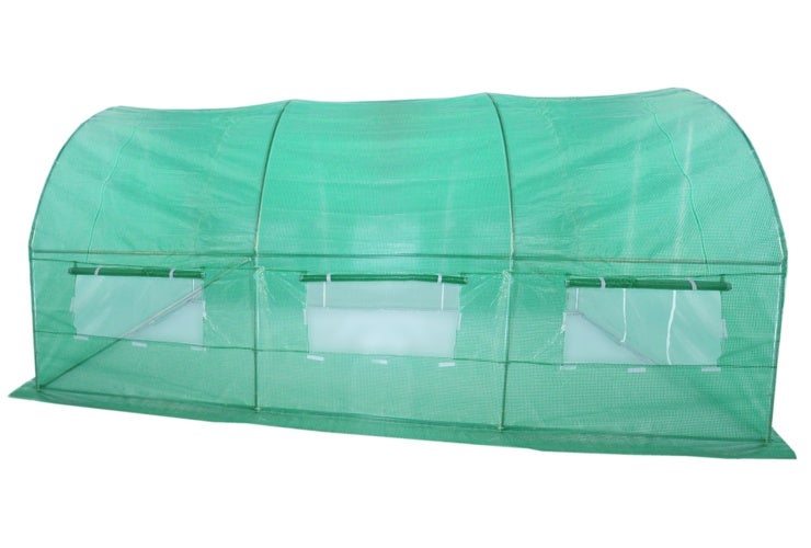 Tunel foliowy 2,5x4 m wzmocniony zielony - 2